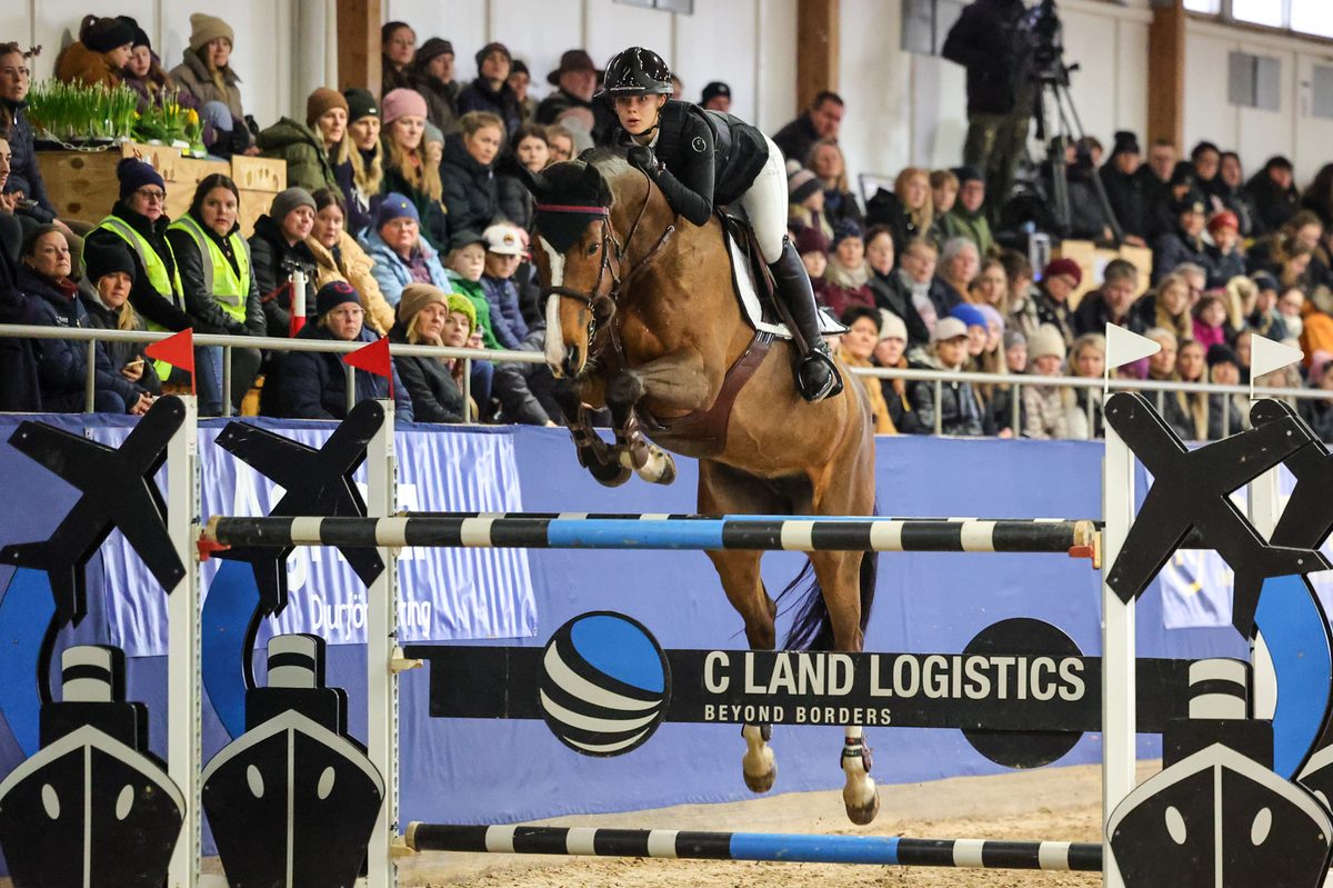Hoppning på Borås Grand Prix